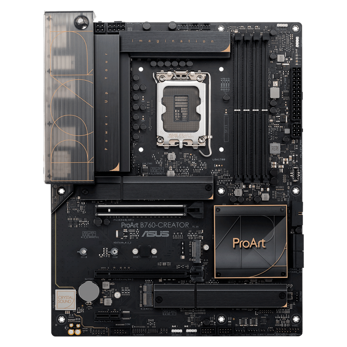Placa Mãe Asus ProArt B760-CREATOR, Chipset B760, intel LGA 1700, ATX, DDR5, 90MB1F20-M1EAY0