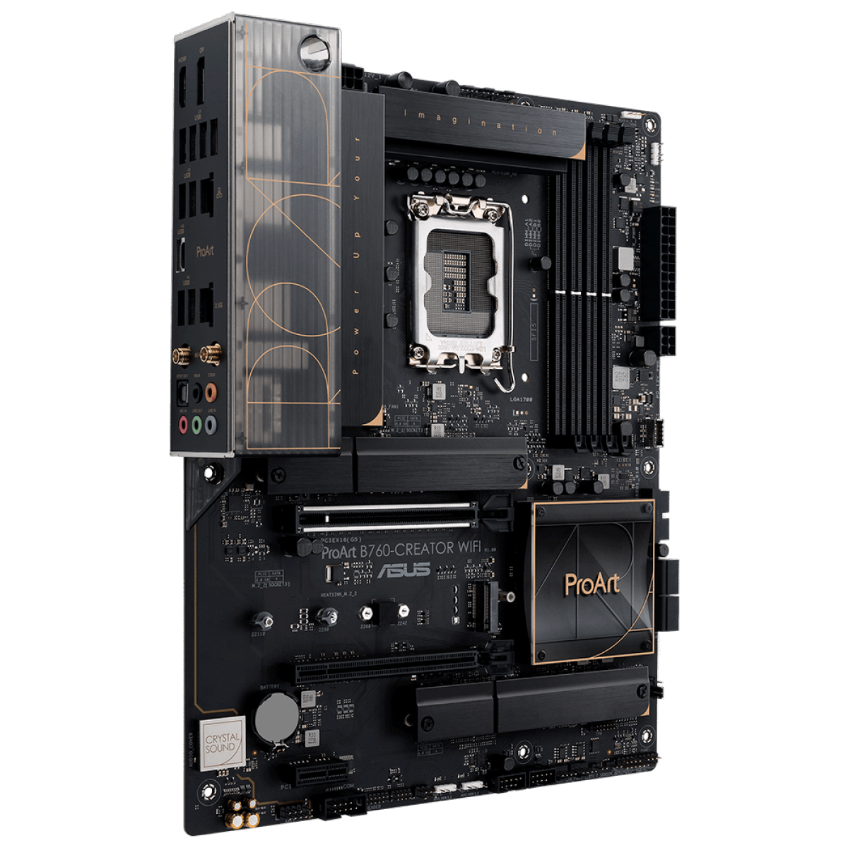 Placa Mãe Asus ProArt B760-CREATOR WIFI, Chipset B760, intel LGA 1700, ATX, DDR5, 90MB1FY0-M1EAY0
