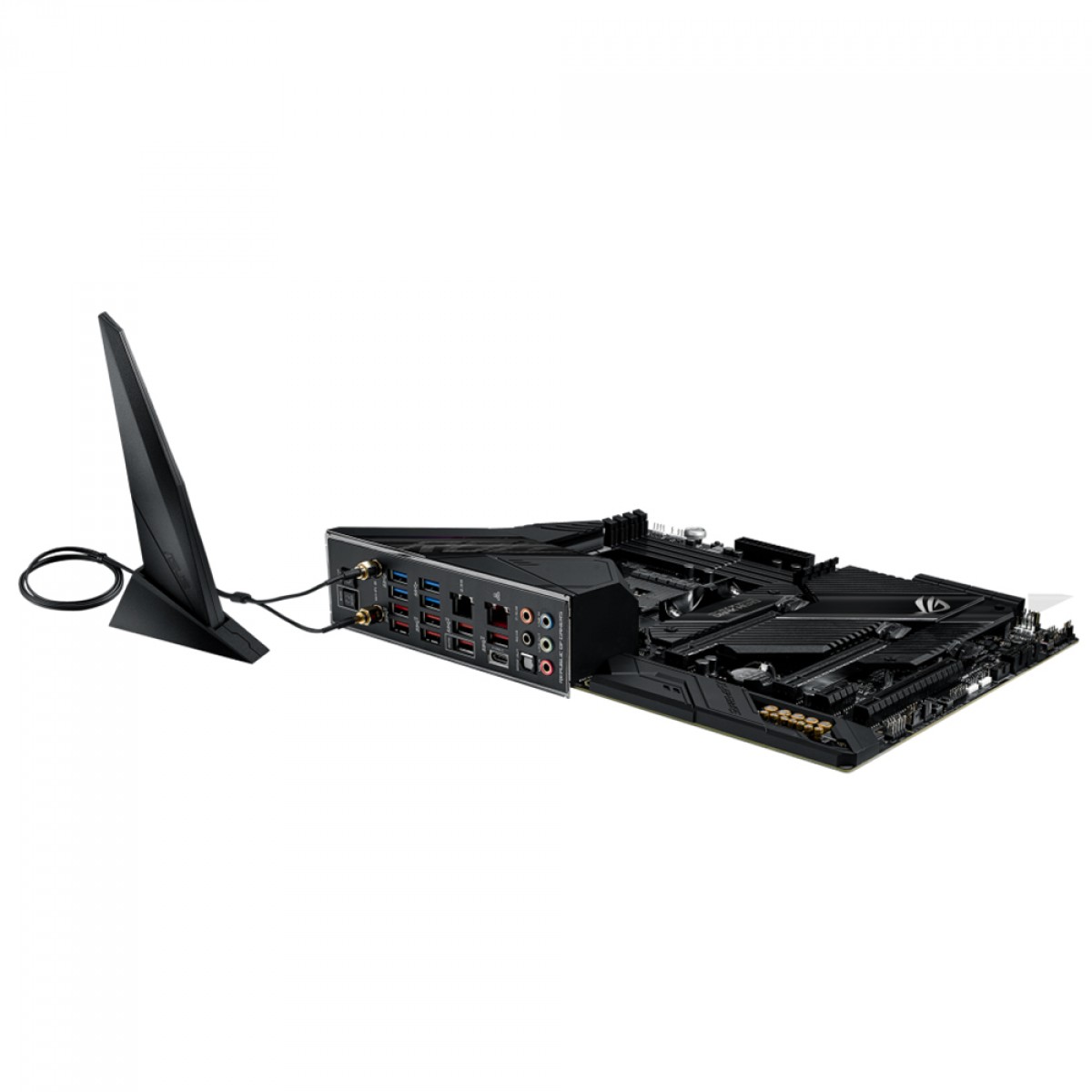 Placa Mãe Asus ROG Crosshair VIII Dark Hero, Wi-Fi, Chipset X570, AMD AM4, ATX, DDR4, 90MB1760-M0EAY0