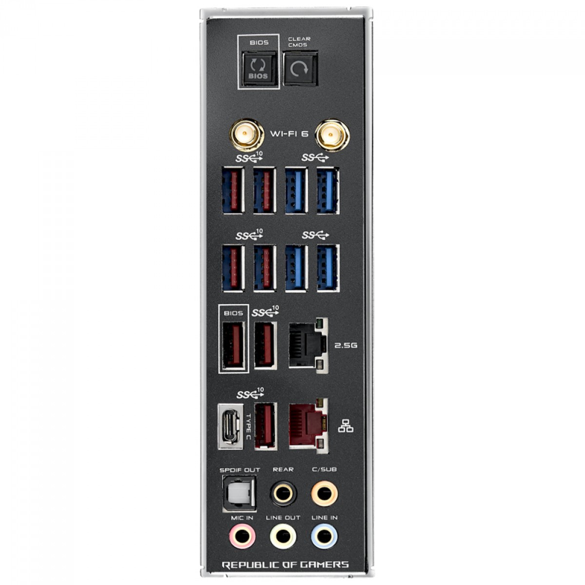 Placa Mãe Asus ROG Crosshair VIII Dark Hero, Wi-Fi, Chipset X570, AMD AM4, ATX, DDR4, 90MB1760-M0EAY0