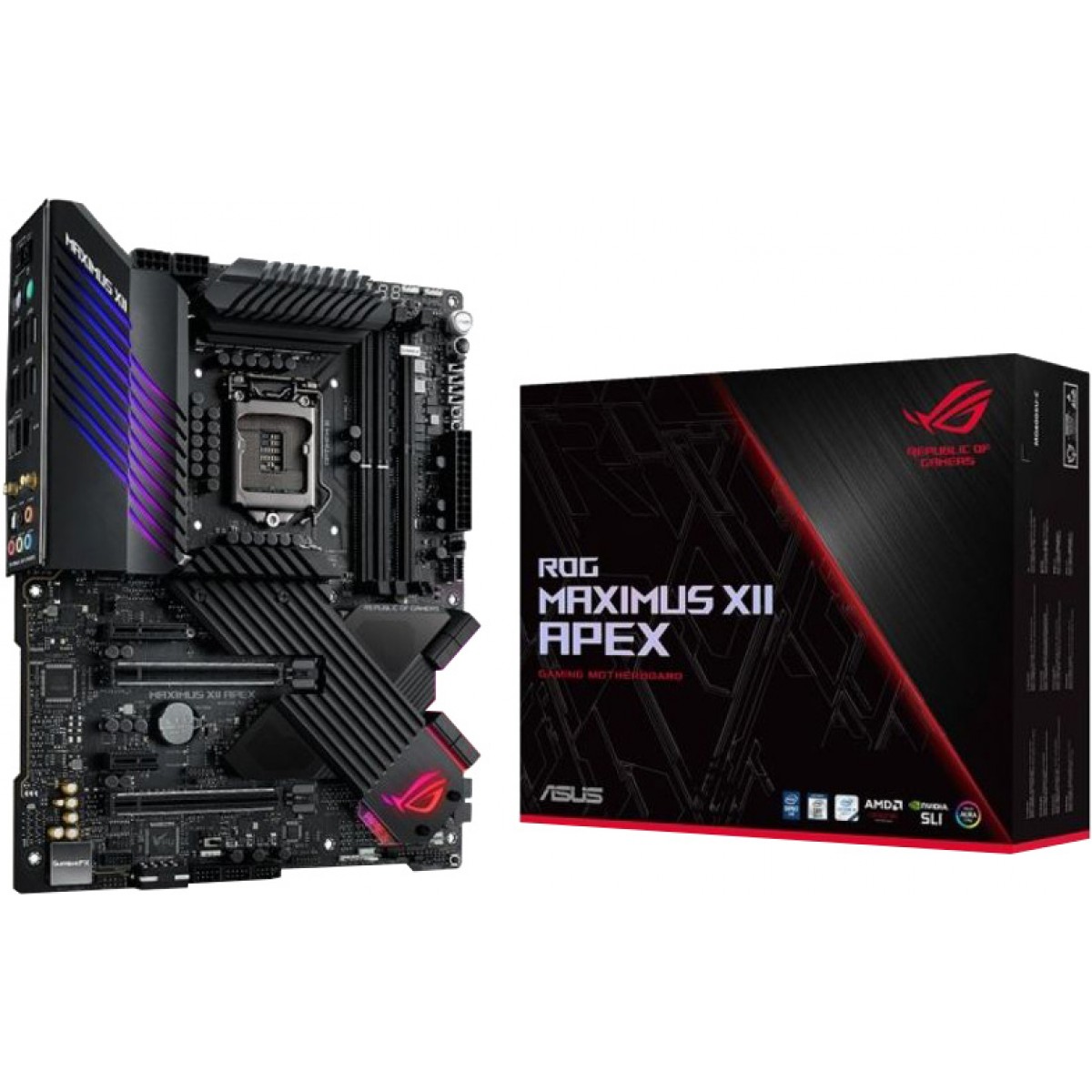 Placa Mãe Asus Rog Maximus Xii Apex Wi-Fi, Chipset Z490
