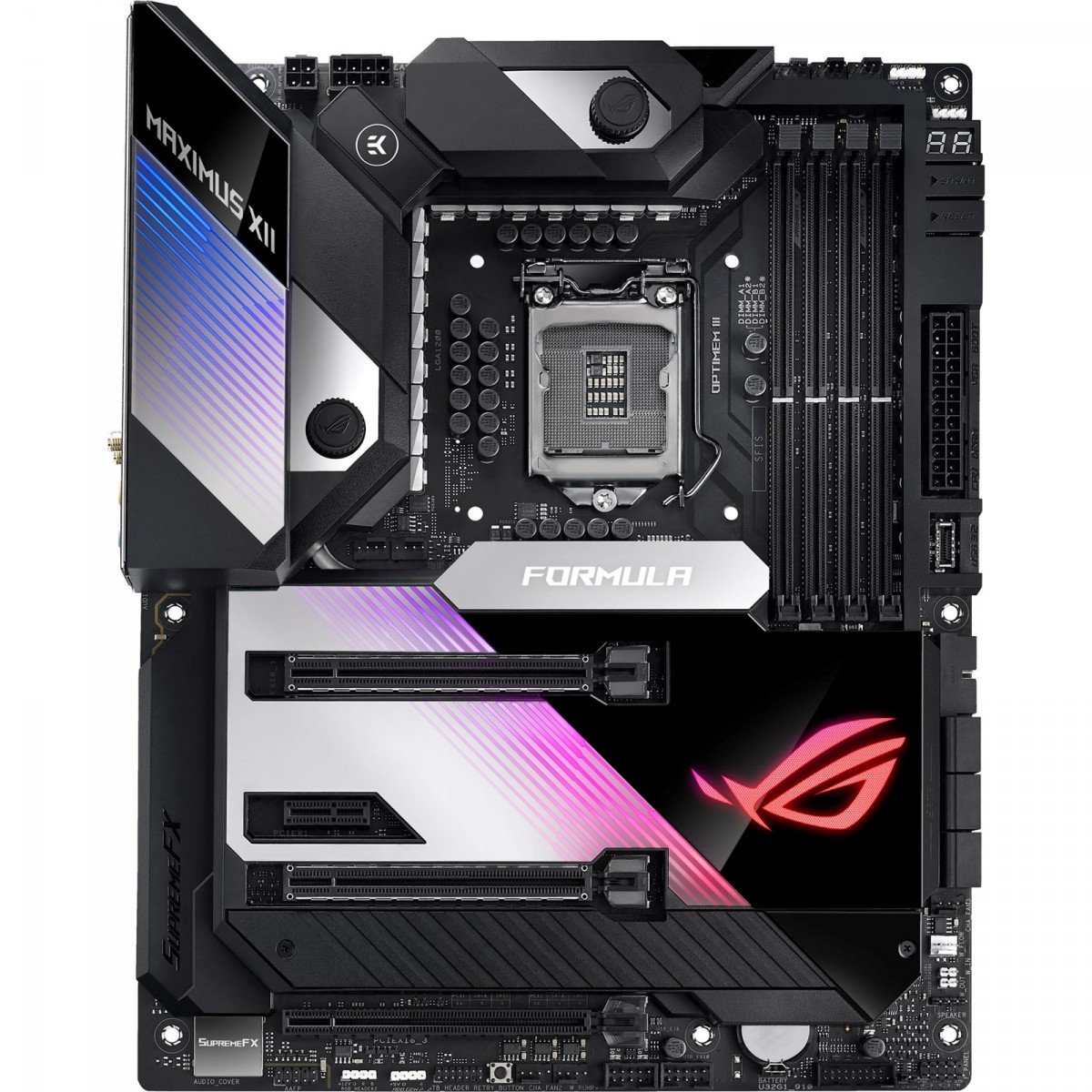 Placa Mãe Asus Rog Maximus XII Formula, Chipset Z490, Wi-Fi, Intel LGA 1200, ATX, DDR4