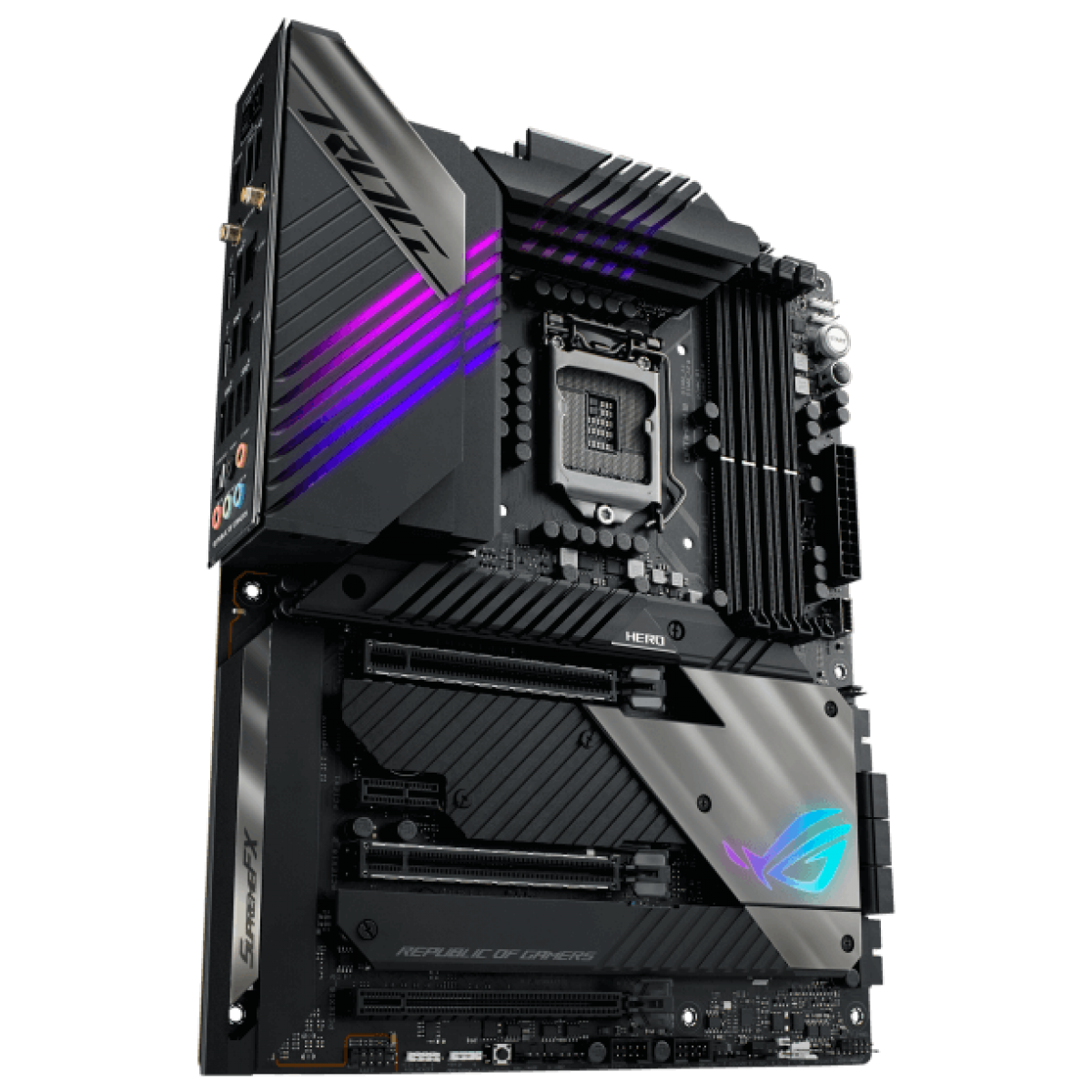 Placa Mãe Asus ROG MAXIMUS XIII HERO, Chipset Z590, Intel LGA 1200, ATX, DDR4, 90MB15X0-M0EAY0