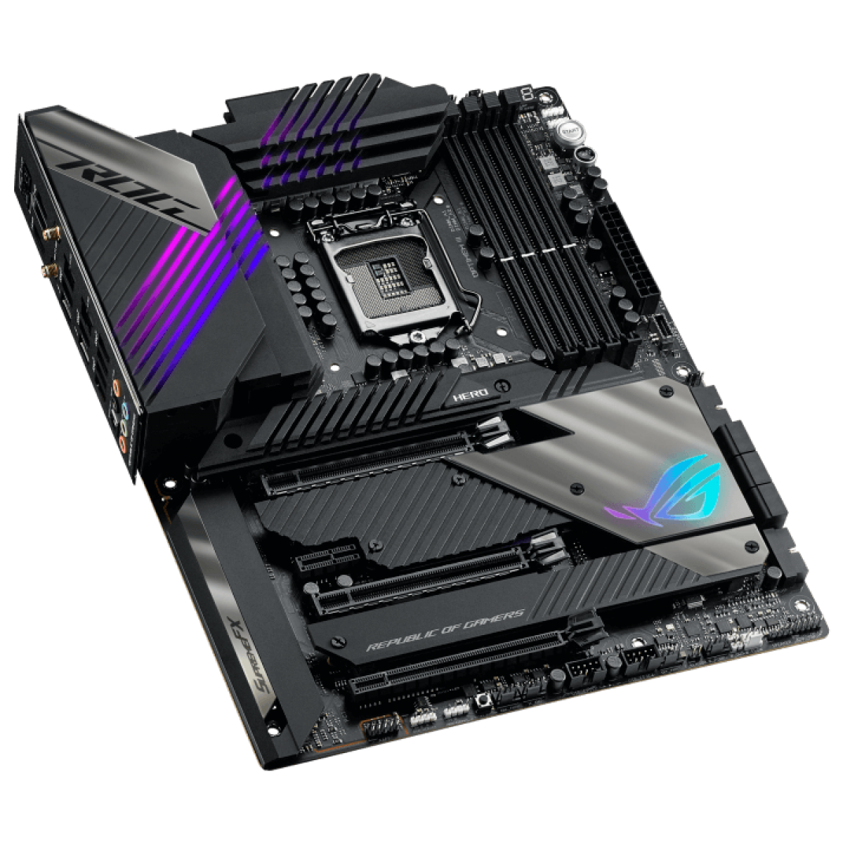 Placa Mãe Asus ROG MAXIMUS XIII HERO, Chipset Z590, Intel LGA 1200
