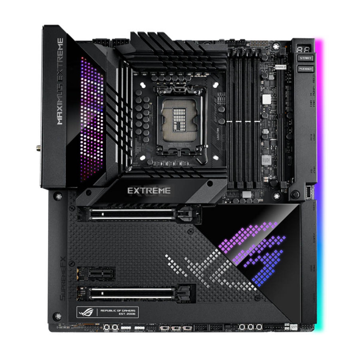 Placa Mãe Asus ROG Maximus Z690 Extreme, Chipset Z690, Intel LGA 1700, EATX, DDR5, 90MB18H0-M0EAY0