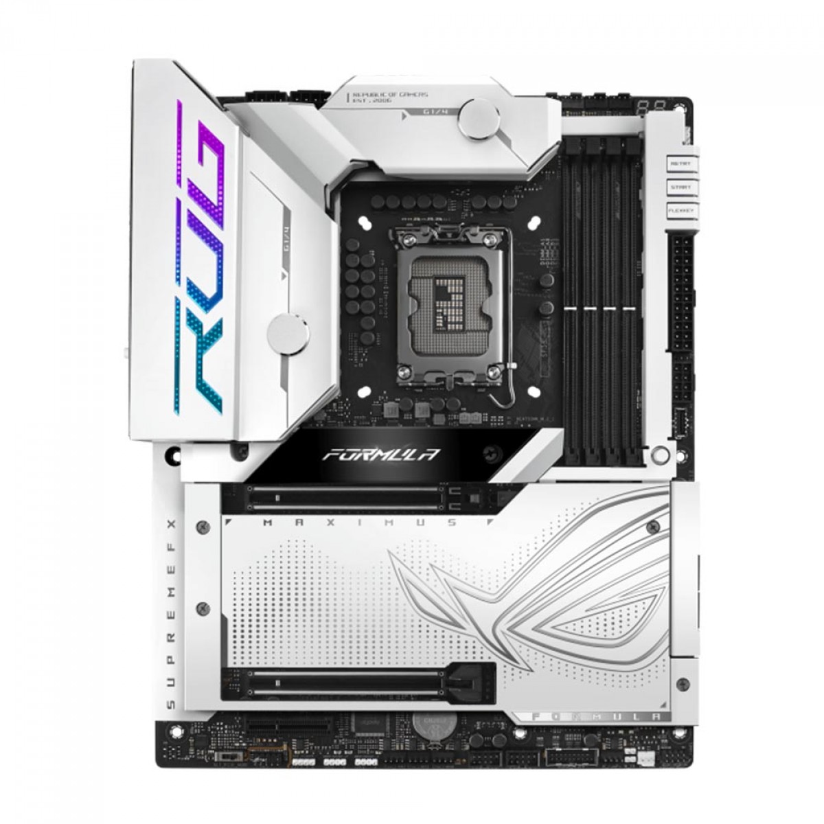 Placa Mãe Asus Rog Maximus Z790 Formula, Chipset Z790, Wi-Fi, Intel LGA 1700, ATX, DDR5, 90MB1FS0-M0EAY0