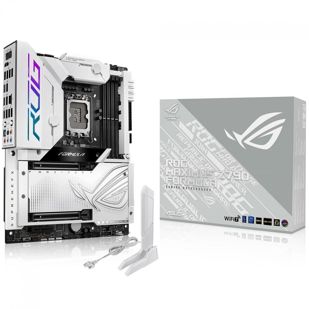Placa Mãe Asus Rog Maximus Z790 Formula, Chipset Z790, Wi-Fi