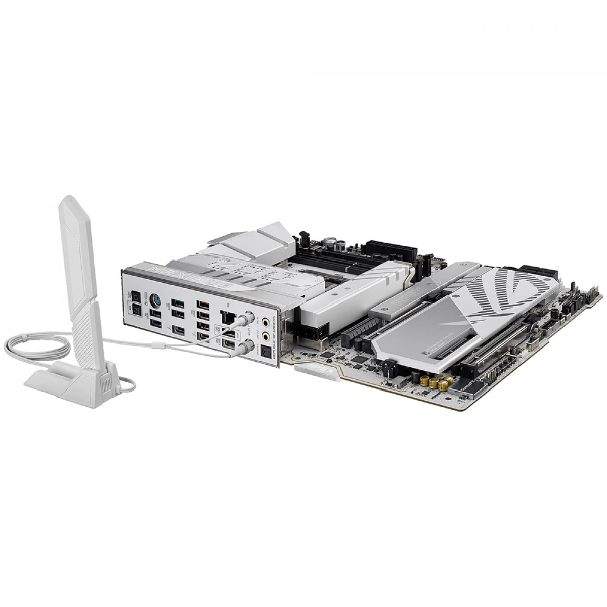 Placa Mãe Asus Rog Maximus Z890 APEX, Chipset Z890, Intel LGA 1851, WiFi, ATX, DDR5, White