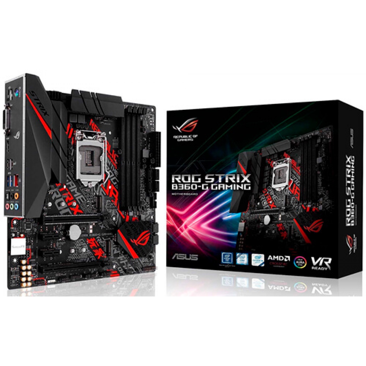 Placa Mãe Asus ROG STRIX B360-G GAMING, Chipset B360, Intel LGA 1151, mATX, DDR4