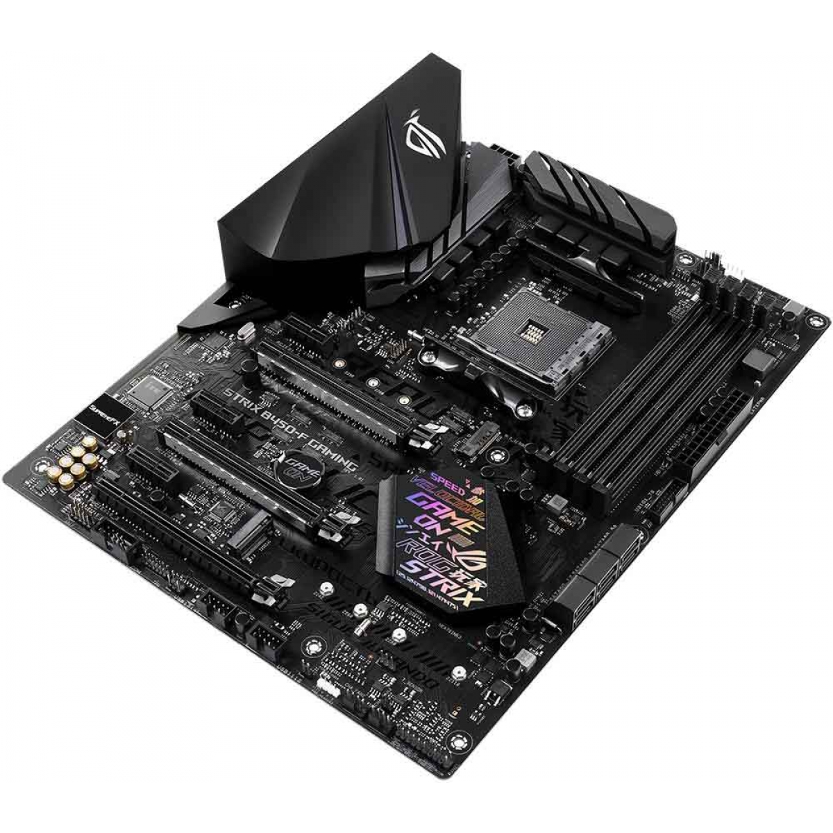 Placa Mãe Asus Rog Strix B450-F GAMING, Chipset B450, AMD AM4, ATX, DDR4