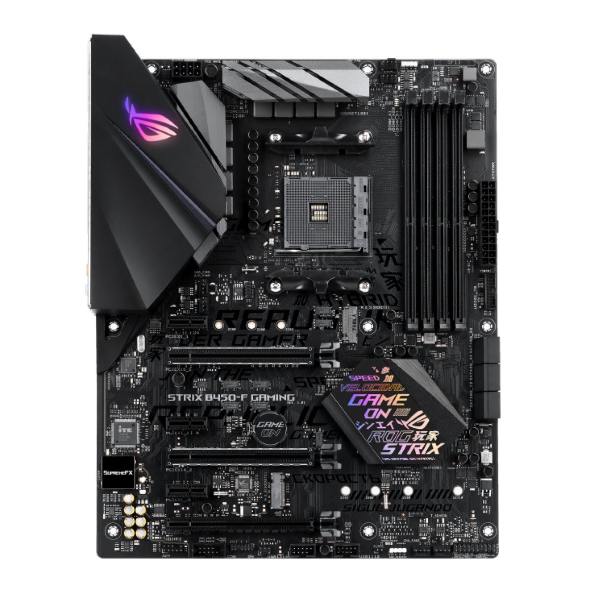 Placa Mãe Asus ROG STRIX B450-F GAMING II, Chipset B450, AMD AM4, ATX, DDR4, 90MB15V0-M0EAY0