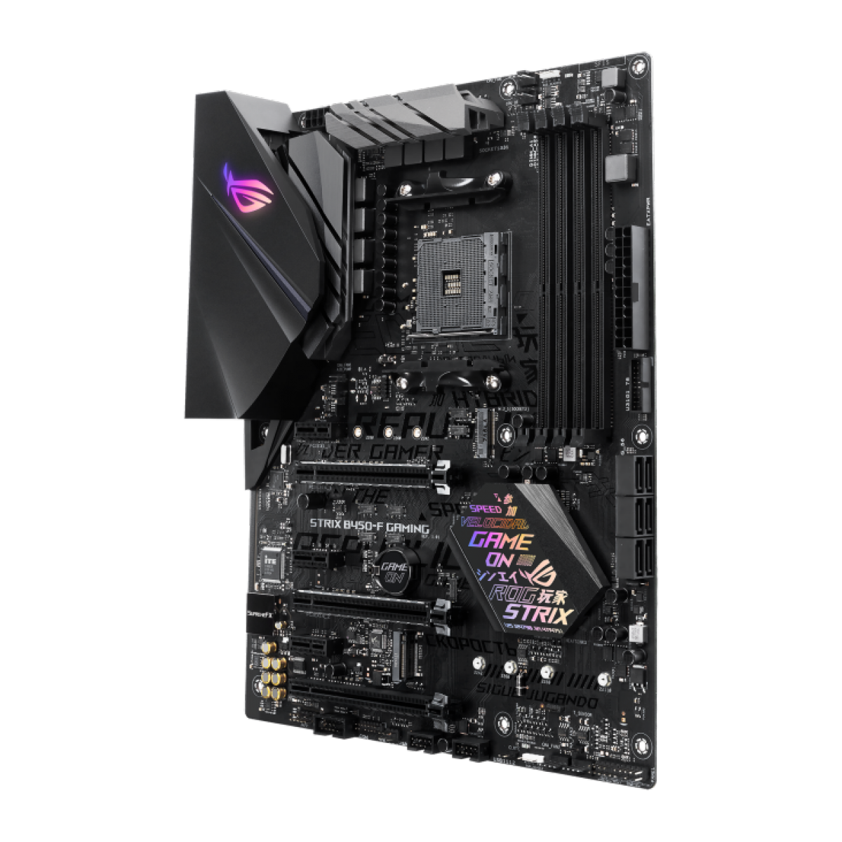 Placa Mãe Asus ROG STRIX B450-F GAMING II, Chipset B450, AMD AM4, ATX, DDR4, 90MB15V0-M0EAY0
