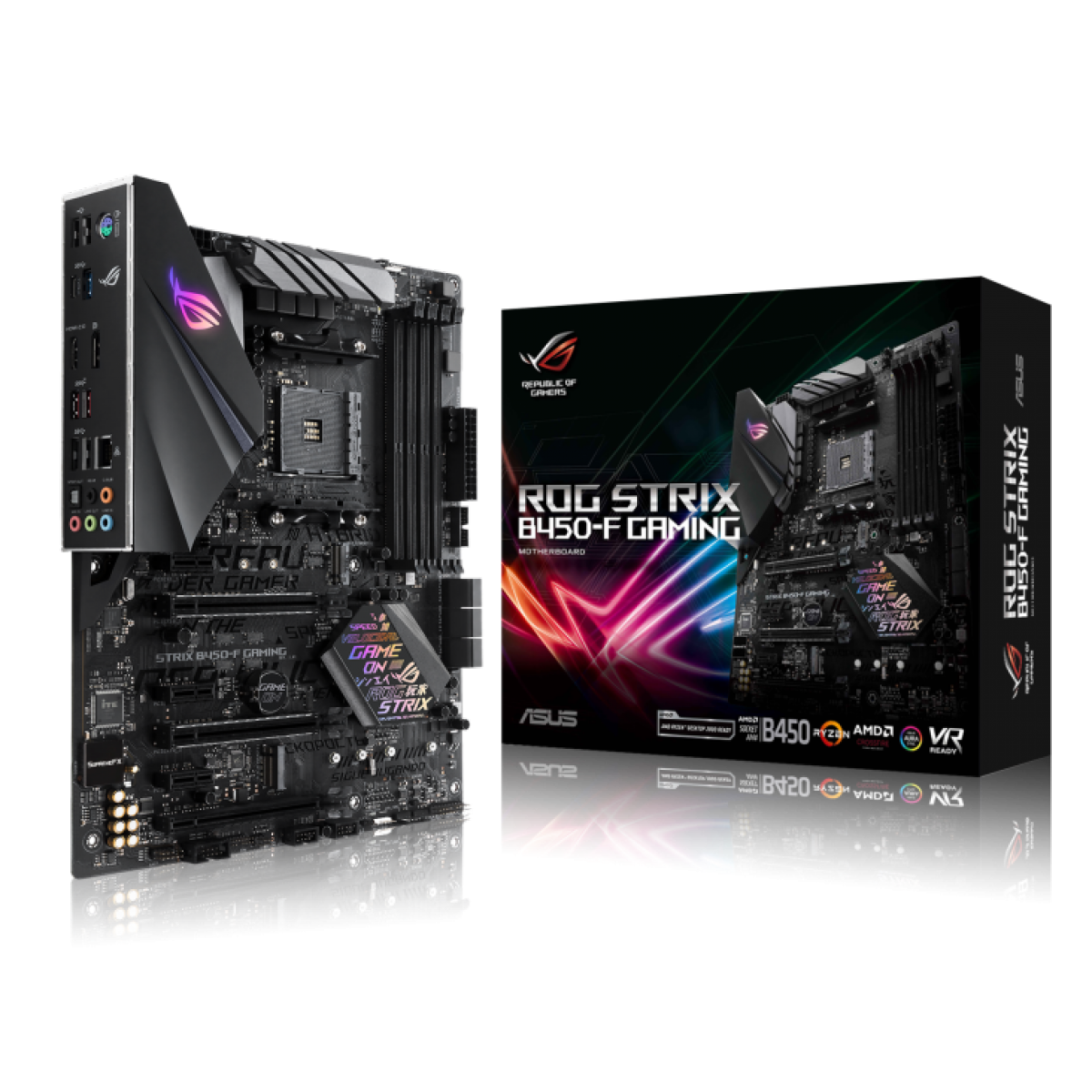 Placa Mãe Asus ROG STRIX B450-F GAMING II, Chipset B450, AMD AM4, ATX, DDR4, 90MB15V0-M0EAY0