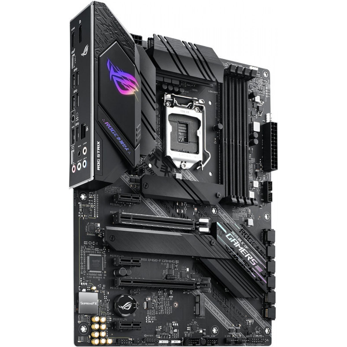 Placa Mãe Asus Rog Strix B460-F Gaming, Chipset B460, Intel LGA 1200, ATX, DDR4