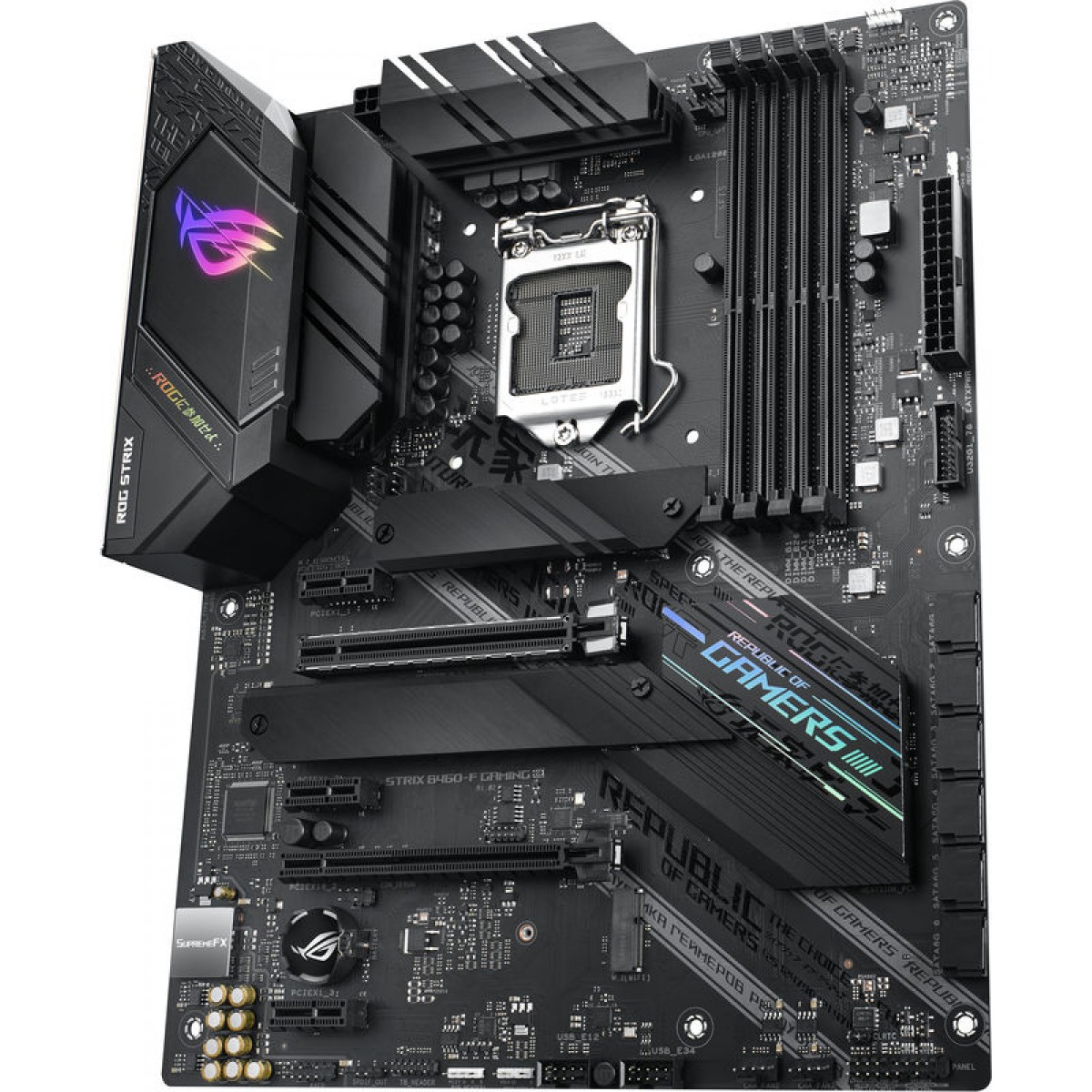 Placa Mãe Asus Rog Strix B460-F Gaming, Chipset B460, Intel LGA 1200, ATX, DDR4