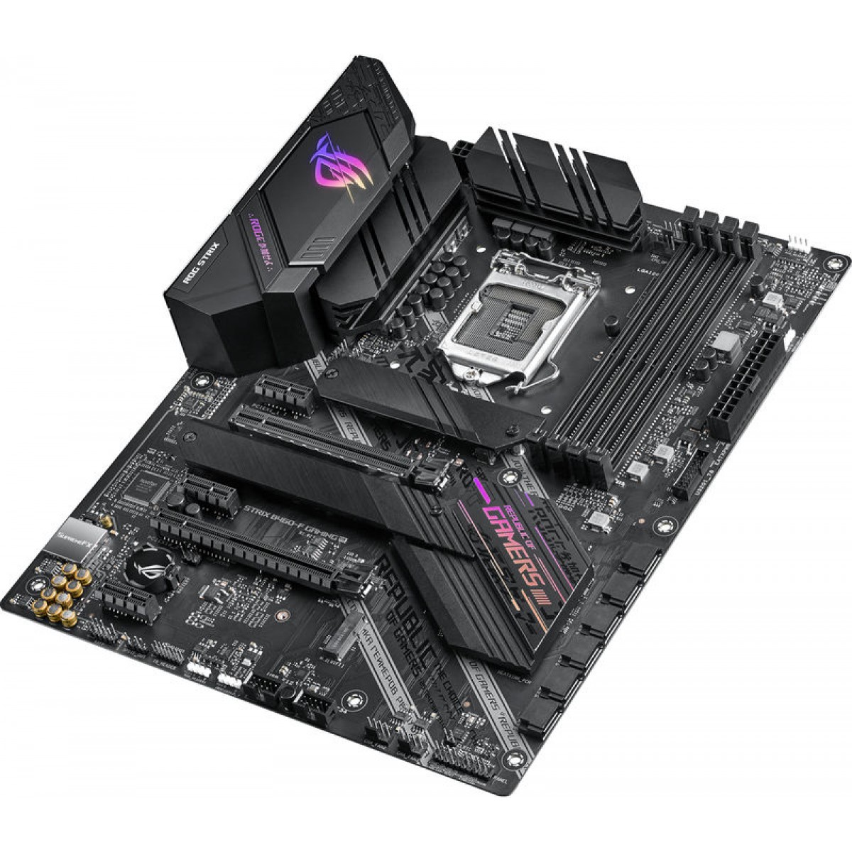 Placa Mãe Asus Rog Strix B460-F Gaming, Chipset B460, Intel LGA 1200, ATX, DDR4