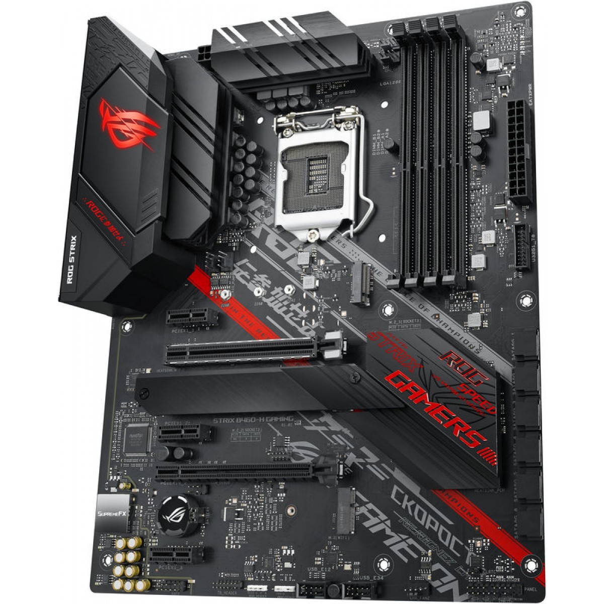 Placa Mãe Asus Rog Strix B460-H Gaming, Chipset B460, Intel LGA 1200, ATX, DDR4