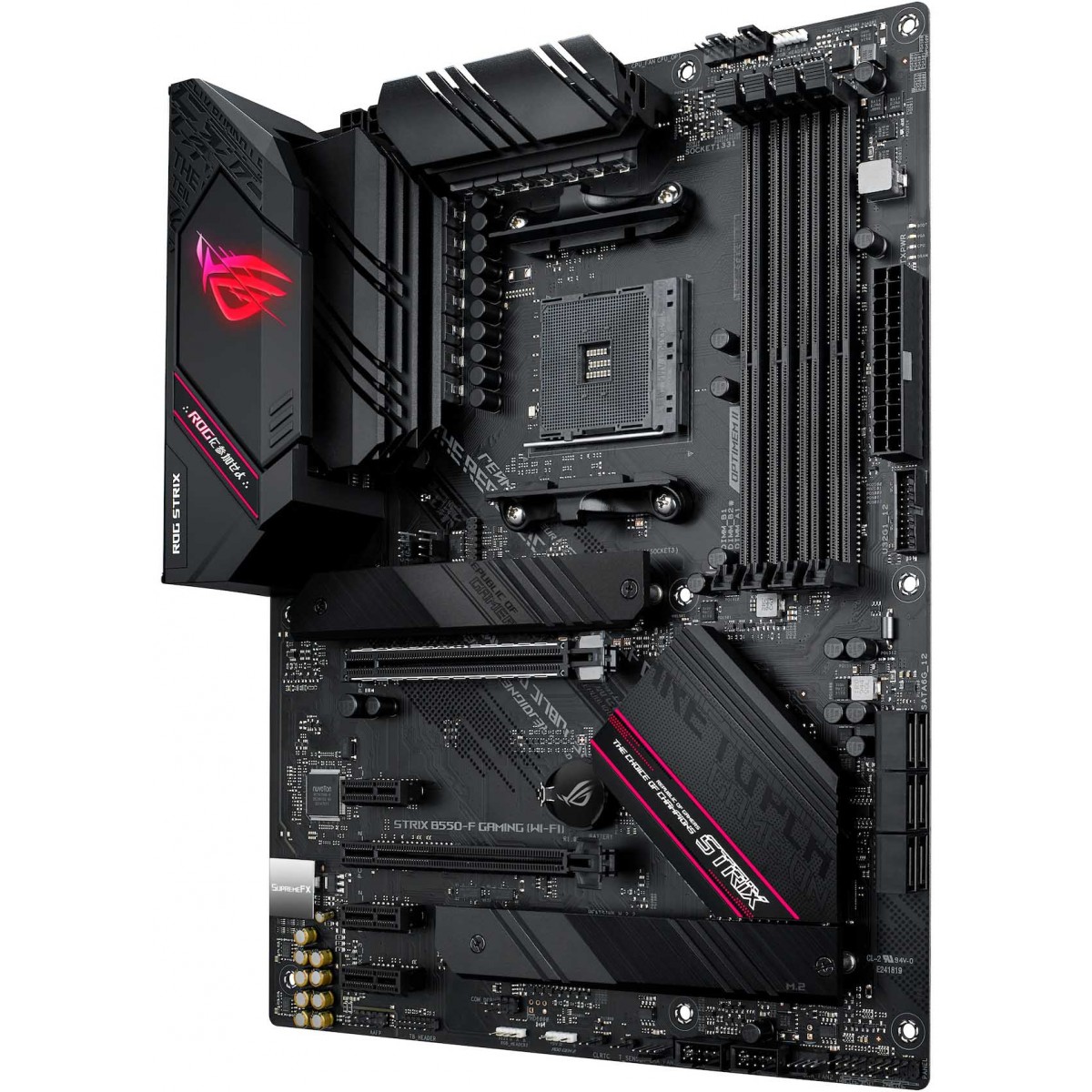 Placa Mãe Asus Rog Strix B550-F Gaming WI-FI, Chipset B550, AMD AM4, ATX, DDR4, 90MB14F0-M0EAY0