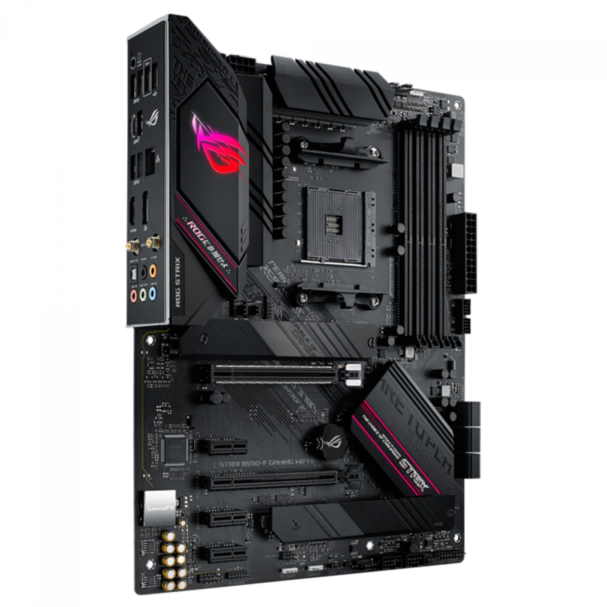 Placa Mãe Asus Rog Strix B550-F Gaming WI-FI II, Chipset B550, AMD AM4, ATX, DDR4, 90MB19V0-M0EAY0                                