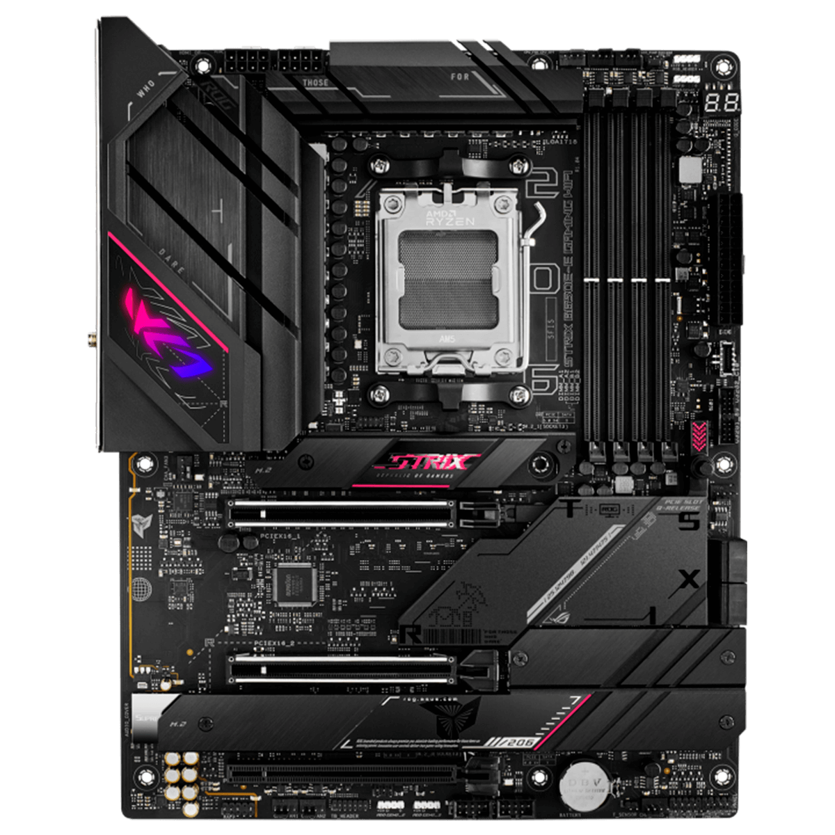 Placa Mãe Asus ROG Strix B650E-E Gaming WIFI, Chipset B650, AMD AM5, ATX, DDR5, 90MB1BB0-M0EAY0