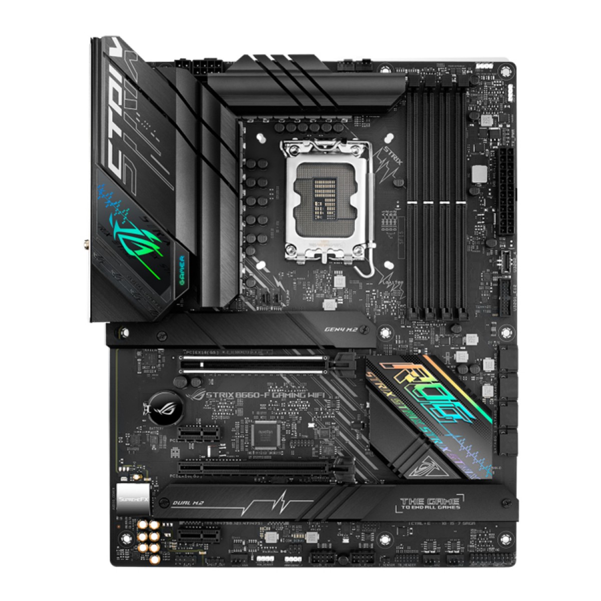 Placa Mãe Asus ROG Strix B660-F Gaming WiFi, Chipset B660, Intel LGA 1700, ATX, DDR5, 90MB18R0-M0EAY0
