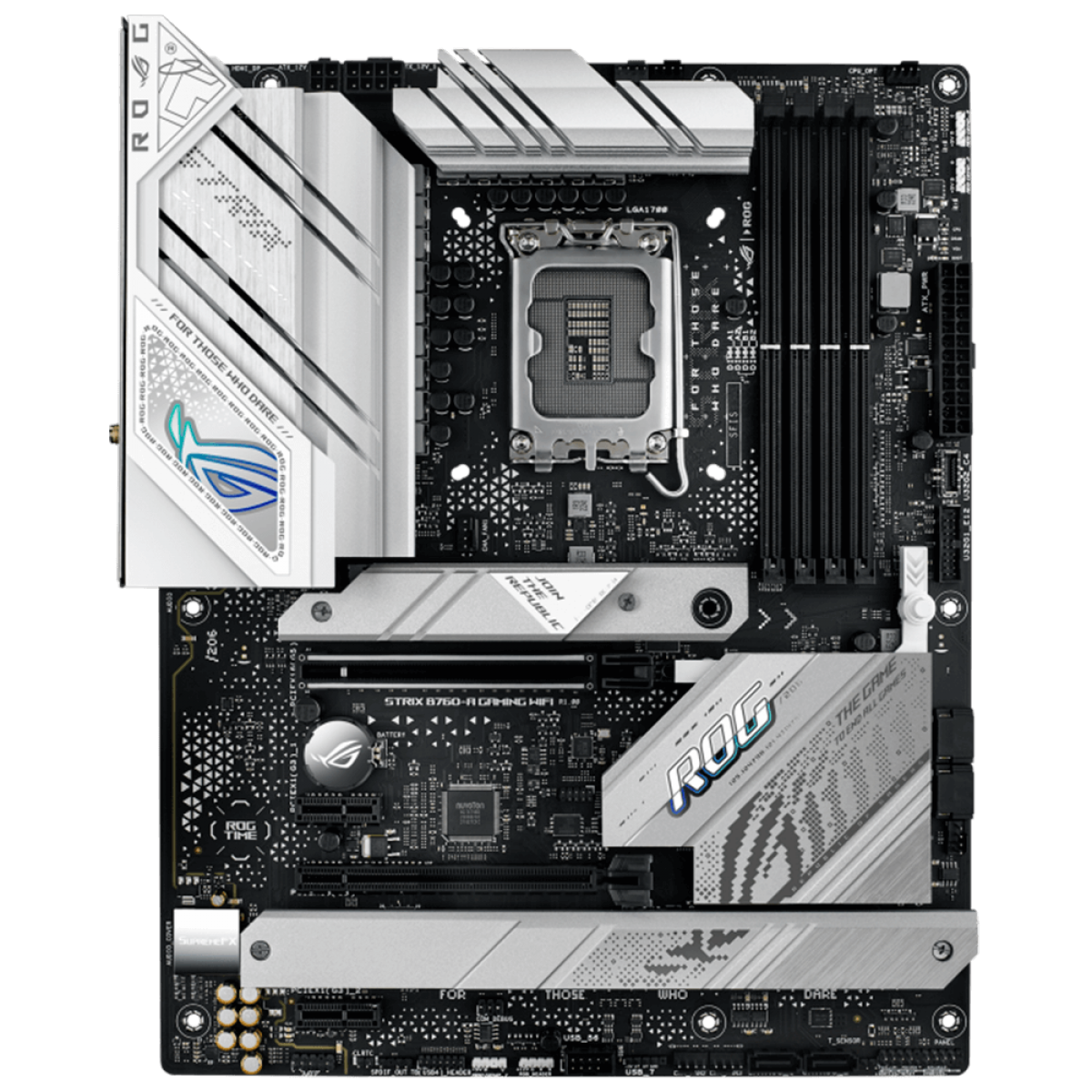 Placa Mãe Asus ROG STRIX B760-A Gaming WIFI, Chipset B760, Intel LGA 1700, ATX, DDR5, 90MB1EP0-M1EAY0