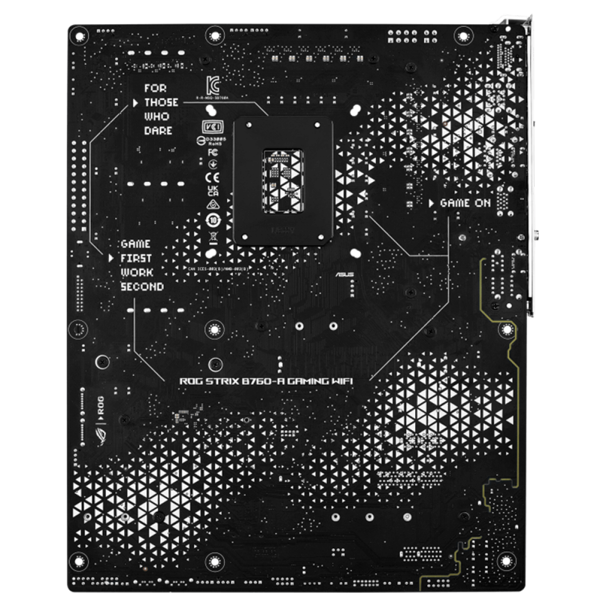 Placa Mãe Asus ROG STRIX B760-A Gaming WIFI, Chipset B760, Intel LGA 1700, ATX, DDR5, 90MB1EP0-M1EAY0