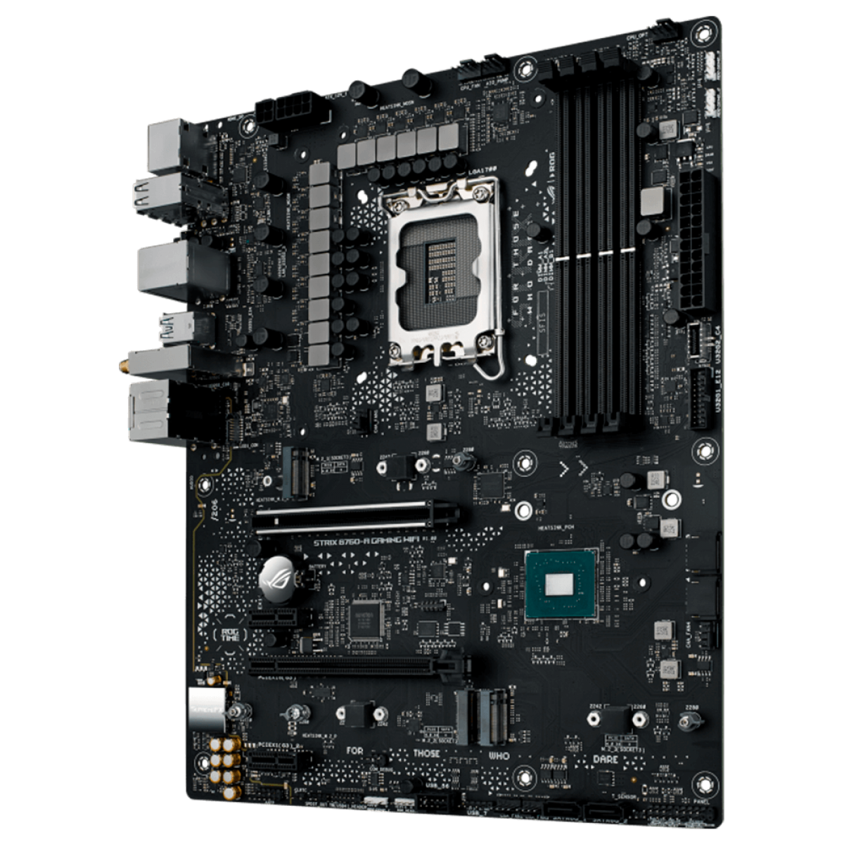 Placa Mãe Asus ROG STRIX B760-A Gaming WIFI, Chipset B760, Intel LGA 1700, ATX, DDR5, 90MB1EP0-M1EAY0