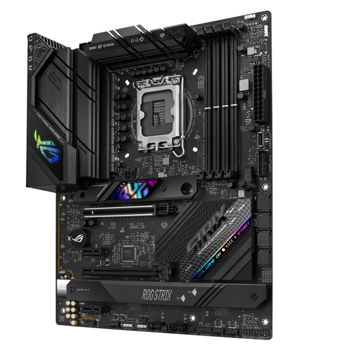 Placa Mãe Asus ROG STRIX B760-F Gaming WIFI, Chipset B760, Intel LGA 1700, ATX, DDR5, 90MB1CT0-M1EAY0