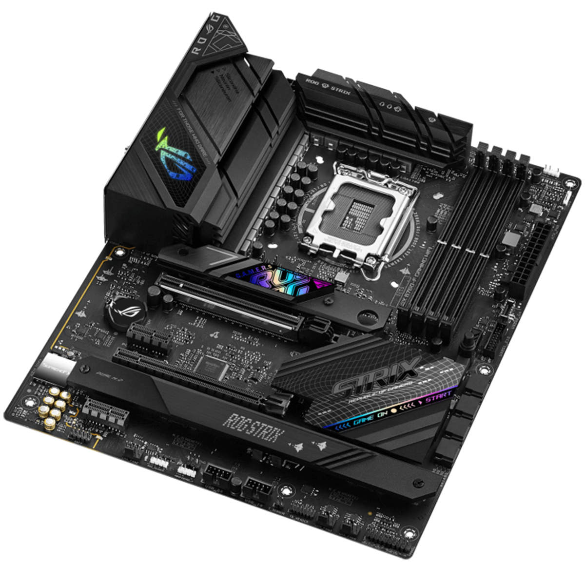 Placa Mãe Asus ROG STRIX B760-F Gaming WIFI, Chipset B760, Intel LGA 1700, ATX, DDR5, 90MB1CT0-M1EAY0