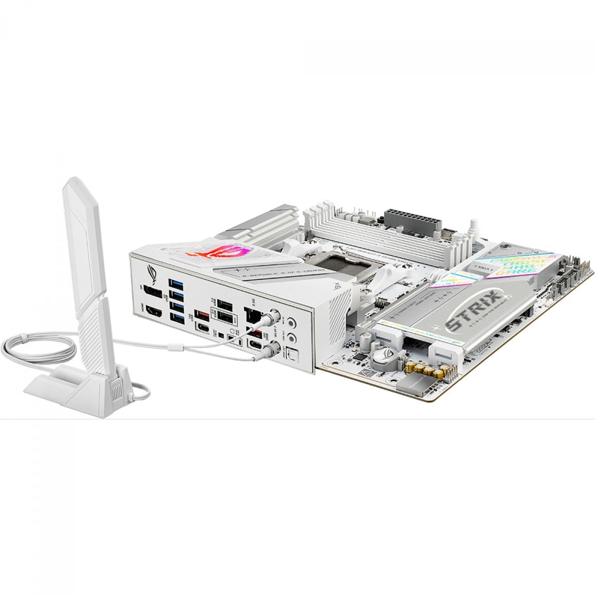 Placa Mãe Asus Rog Strix B850-G GAMING WIFI, Chipset B850, AMD AM5, mATX, DDR5, 90MB1M30-M0EAY0