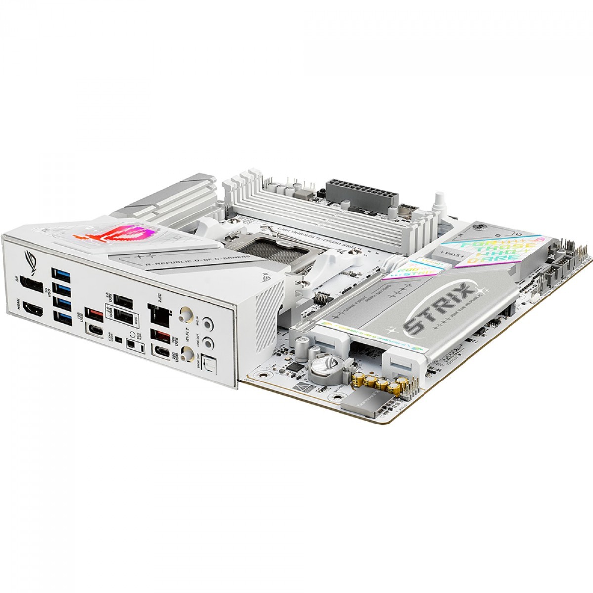 Placa Mãe Asus Rog Strix B850-G GAMING WIFI, Chipset B850, AMD AM5, mATX, DDR5, 90MB1M30-M0EAY0