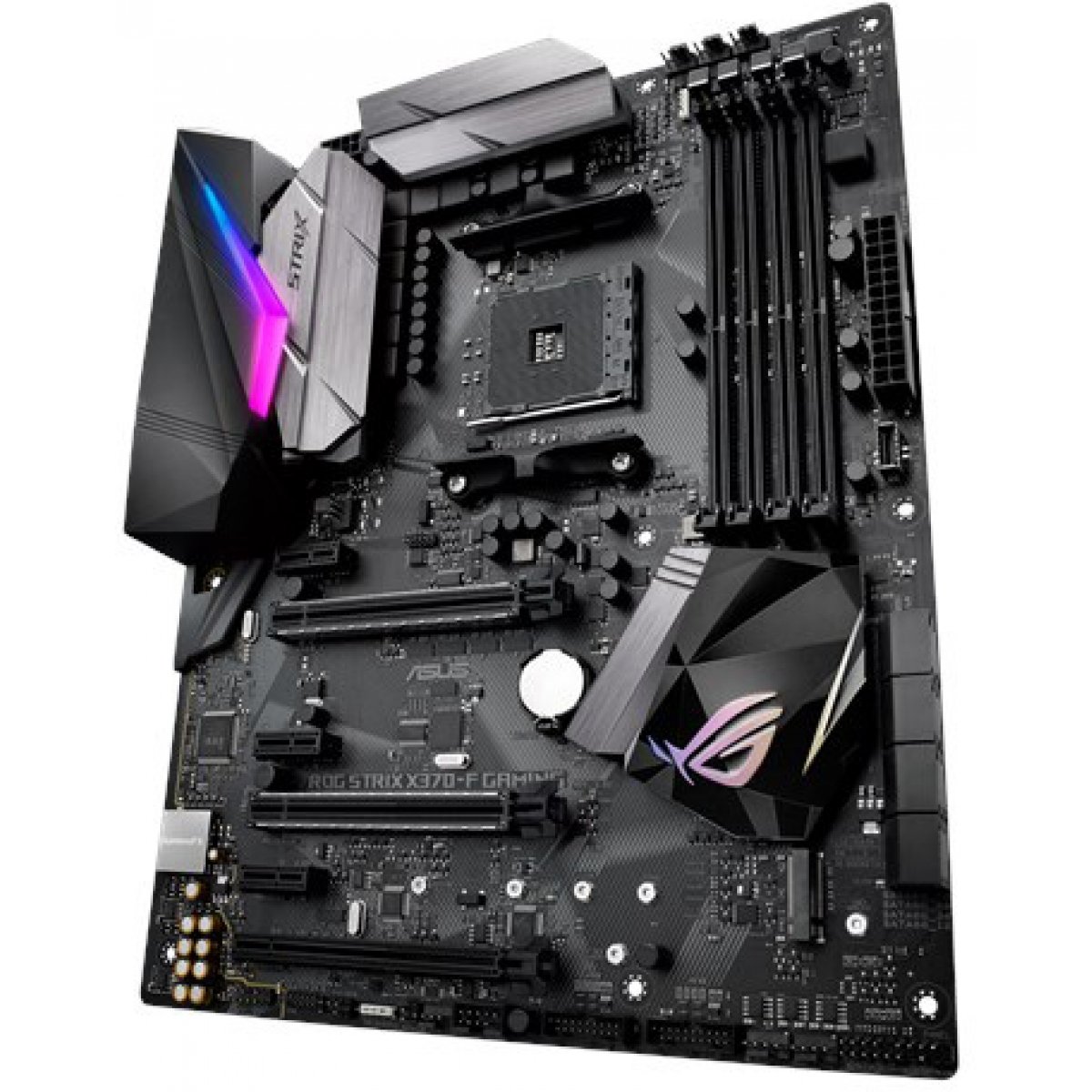 Placa Mãe Asus ROG STRIX X370-F GAMING, Chipset X370, AMD AM4, ATX, DDR4