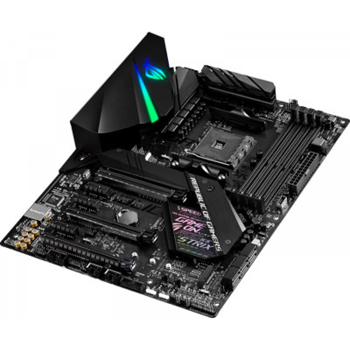 Placa Mãe Asus ROG STRIX X470-F GAMING, Chipset X470, AMD AM4, ATX, DDR4
