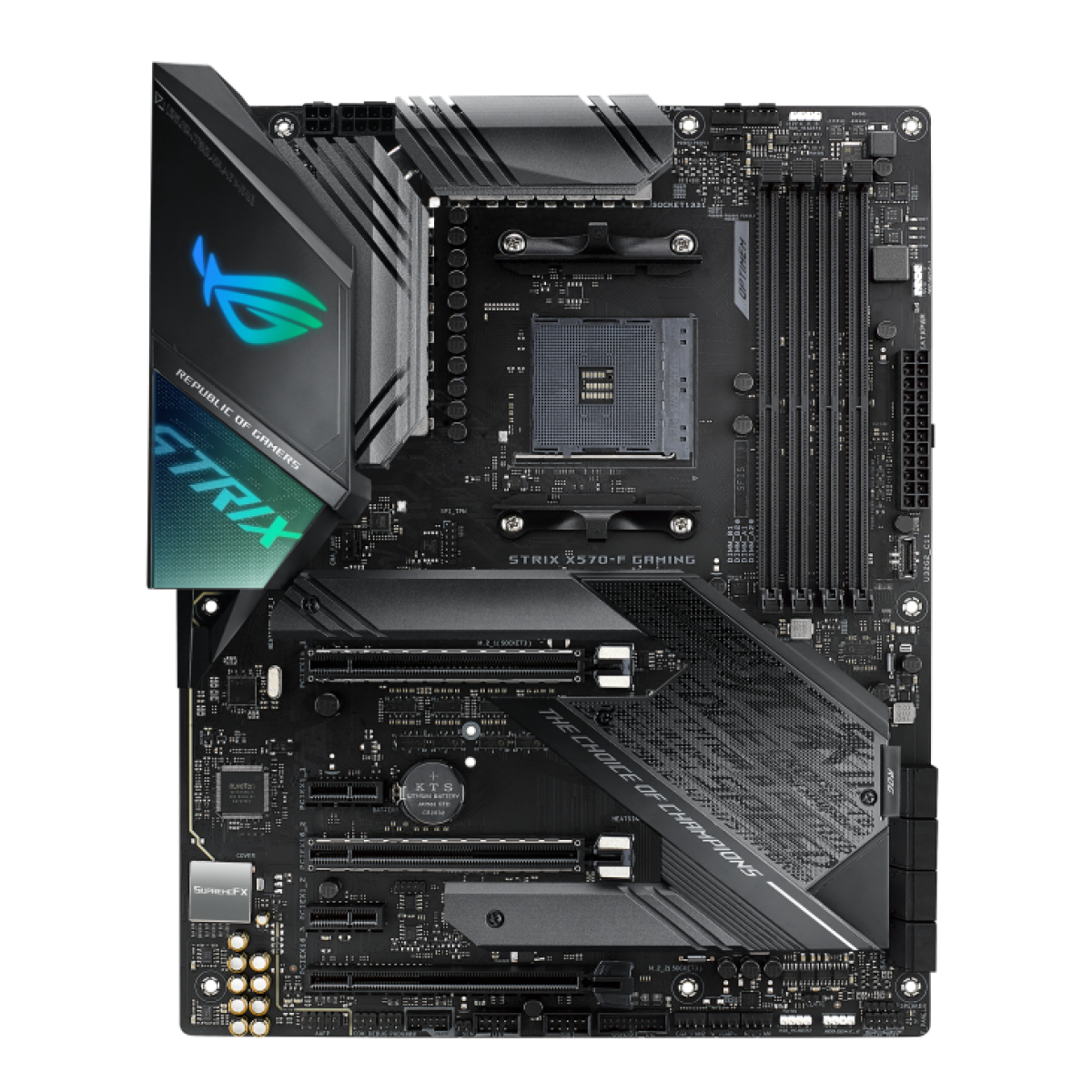 Placa Mãe ASUS ROG STRIX X570-F Gaming, Chipset X570, AMD AM4, ATX, DDR4, 90MB1160-M0EAY0