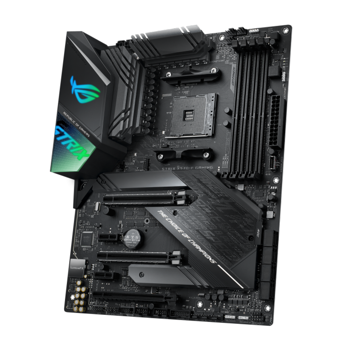 Placa Mãe ASUS ROG STRIX X570-F Gaming, Chipset X570, AMD AM4, ATX, DDR4, 90MB1160-M0EAY0