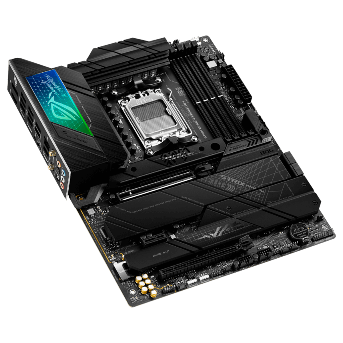 Placa Mãe Asus ROG STRIX X670E-F Gaming WIFI, AMD AM5, ATX, DDR5, 90MB1BA0-M0EAY0