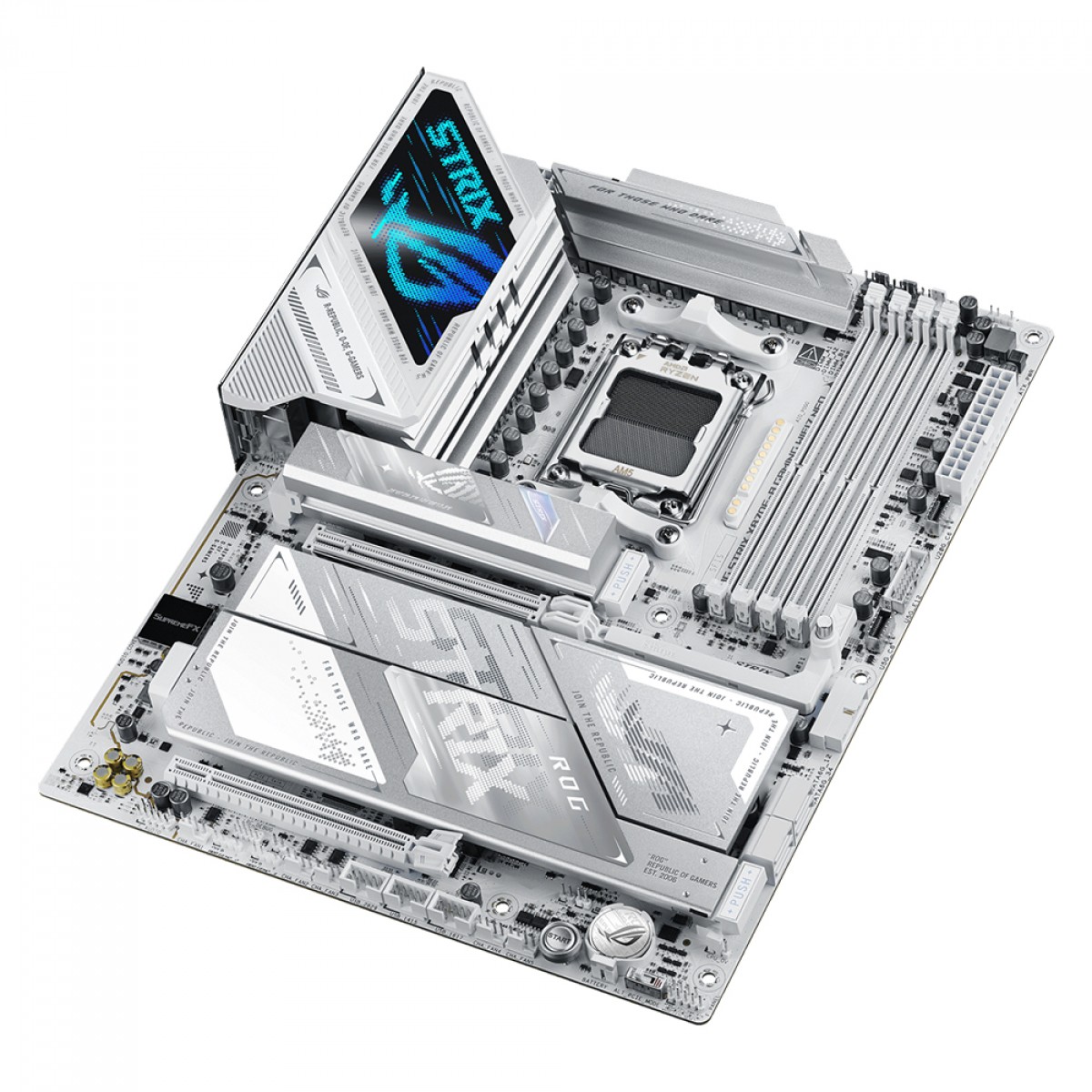 Placa Mãe Asus ROG Strix X870E-A Gaming WIFI7 NEO, Chipset B850, AMD AM5, ATX, DDR5