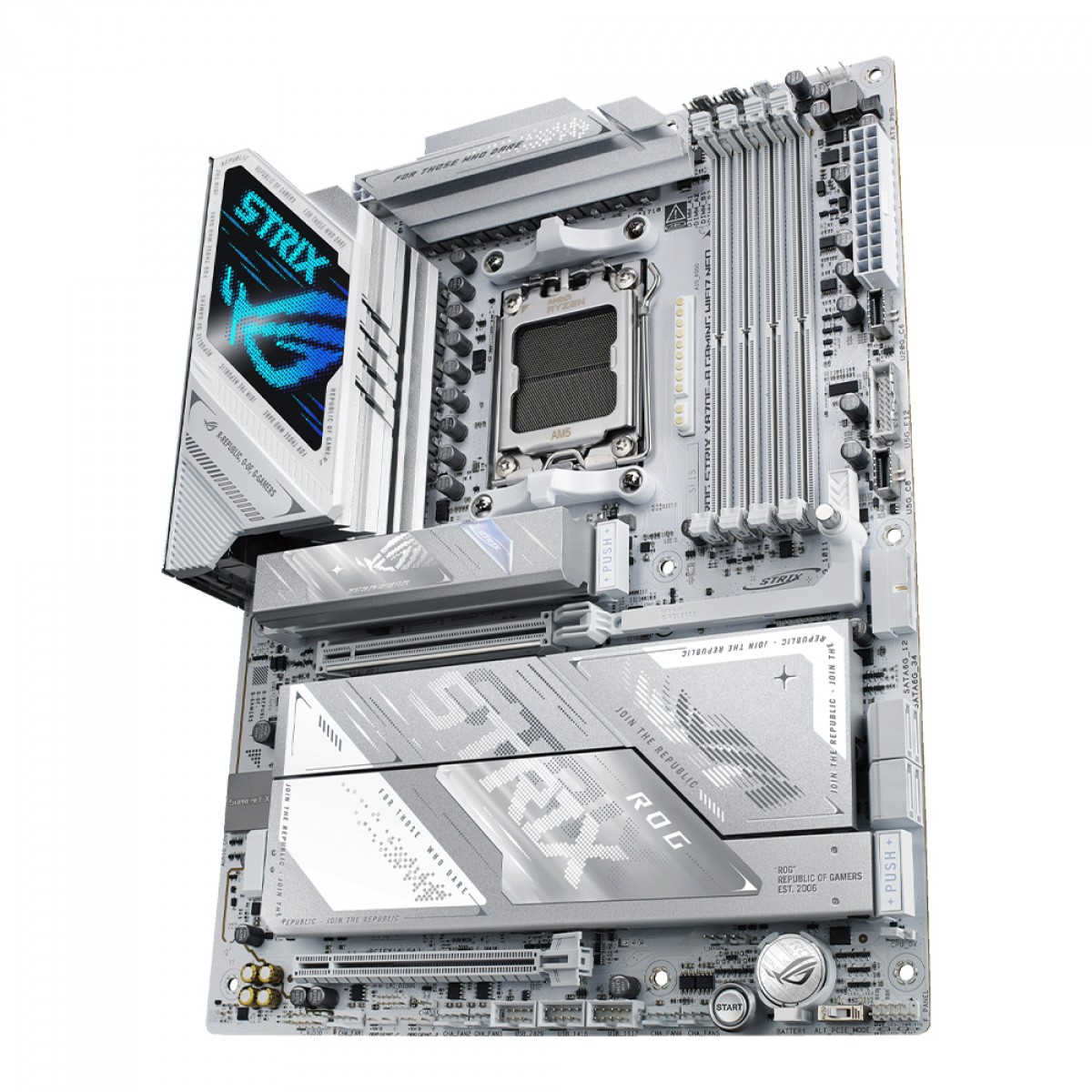 Placa Mãe Asus ROG Strix X870E-A Gaming WIFI7 NEO, Chipset B850, AMD AM5, ATX, DDR5