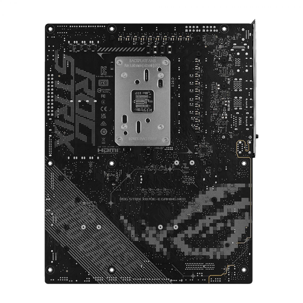 Placa Mãe Asus ROG Strix X870E-E Gaming WIFI7 NEO, Chipset X870, AMD AM5, ATX, DDR5
