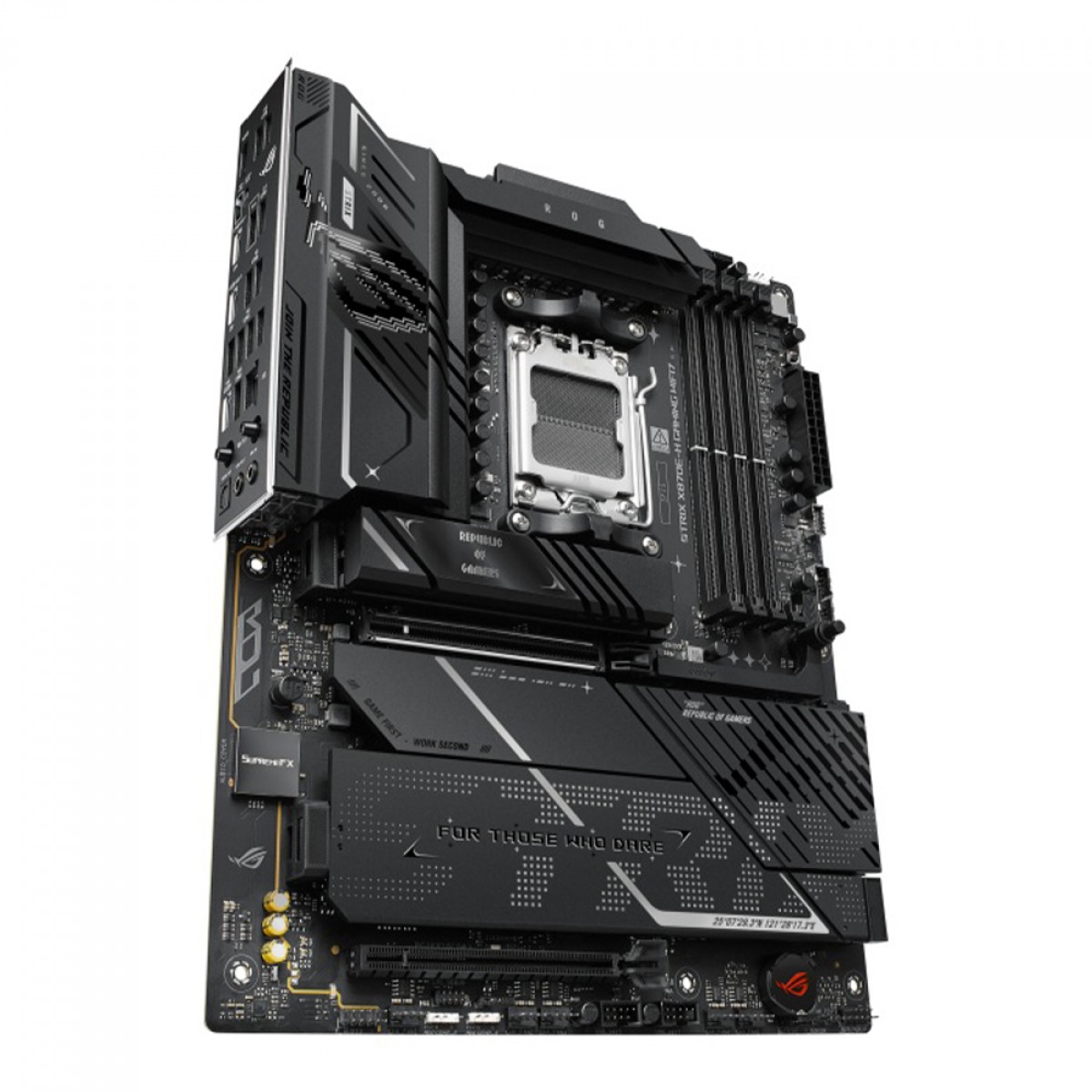 Placa Mãe Asus ROG Strix X870E-H Gaming WiFi7, Chipset X870E, AMD AM5, ATX, DDR5, 90MB1M90-M0EAY0