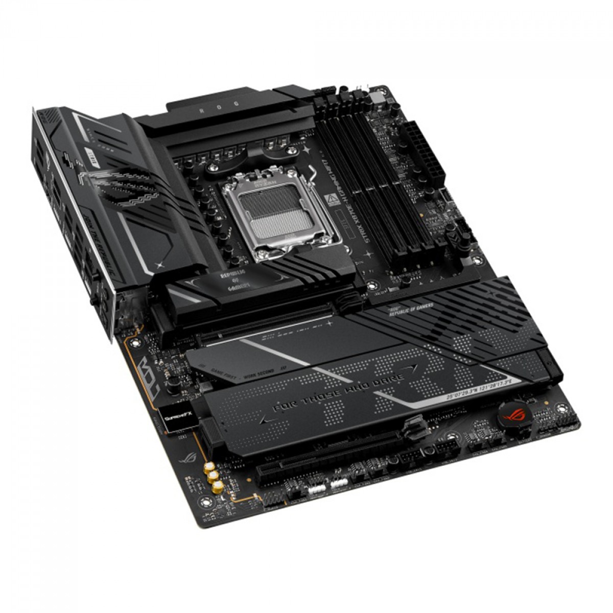 Placa Mãe Asus ROG Strix X870E-H Gaming WiFi7, Chipset X870E, AMD AM5, ATX, DDR5, 90MB1M90-M0EAY0
