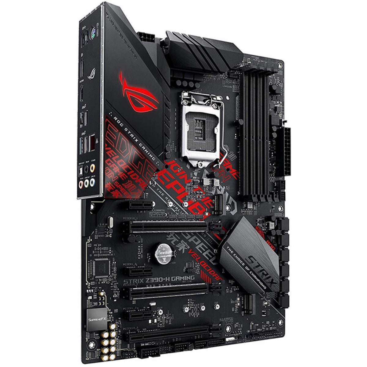 Placa Mãe Asus Rog Strix Z390-H Gaming, Chipset Z390, Intel LGA 1151, ATX, DDR4