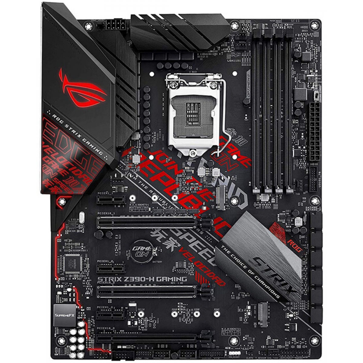 Placa Mãe Asus Rog Strix Z390-H Gaming, Chipset Z390, Intel LGA 1151, ATX, DDR4