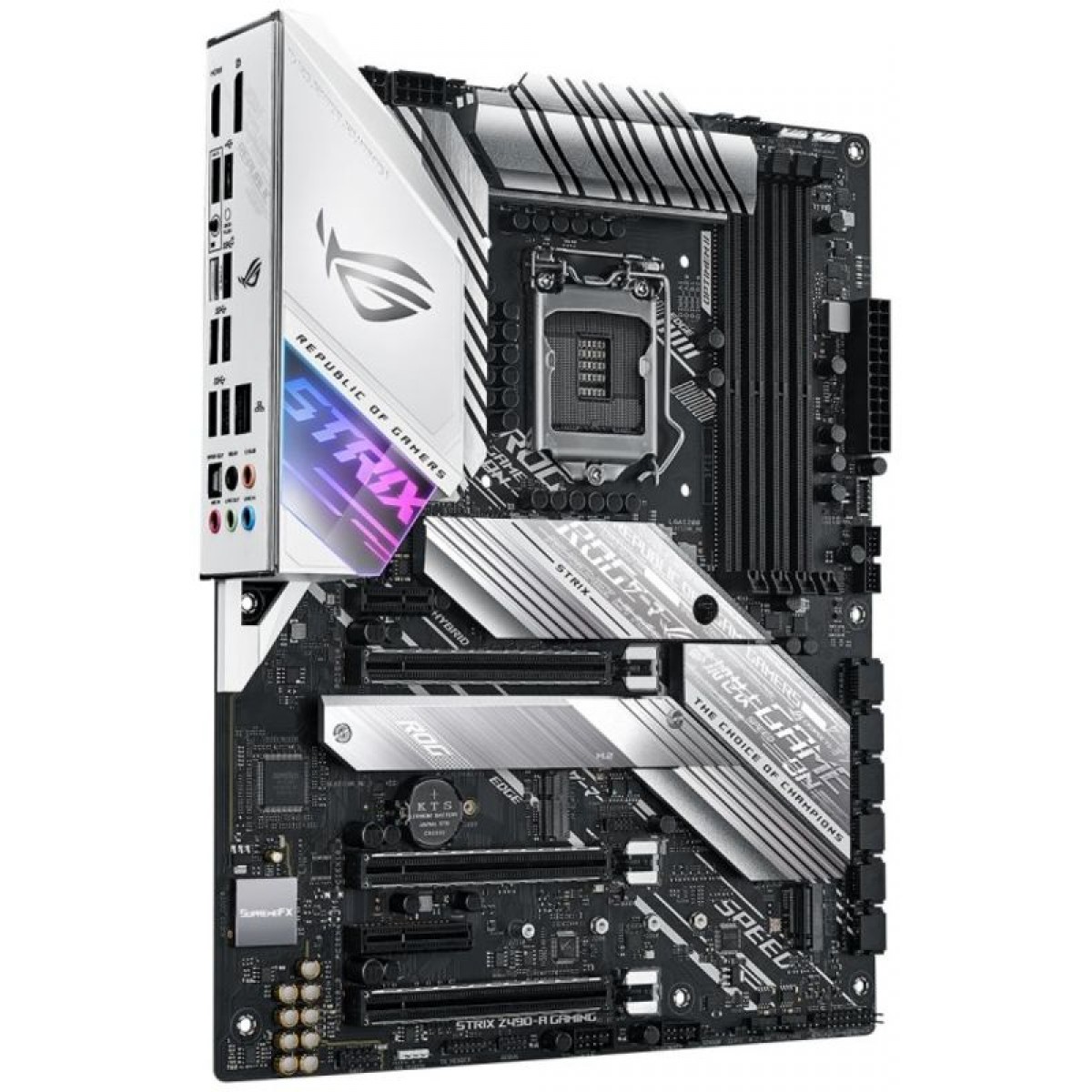 Placa Mãe Asus Rog Strix Z490-A Gaming, Chipset Z490, Intel LGA 1200, ATX, DDR4, 90MB12Y0-M0EAY0