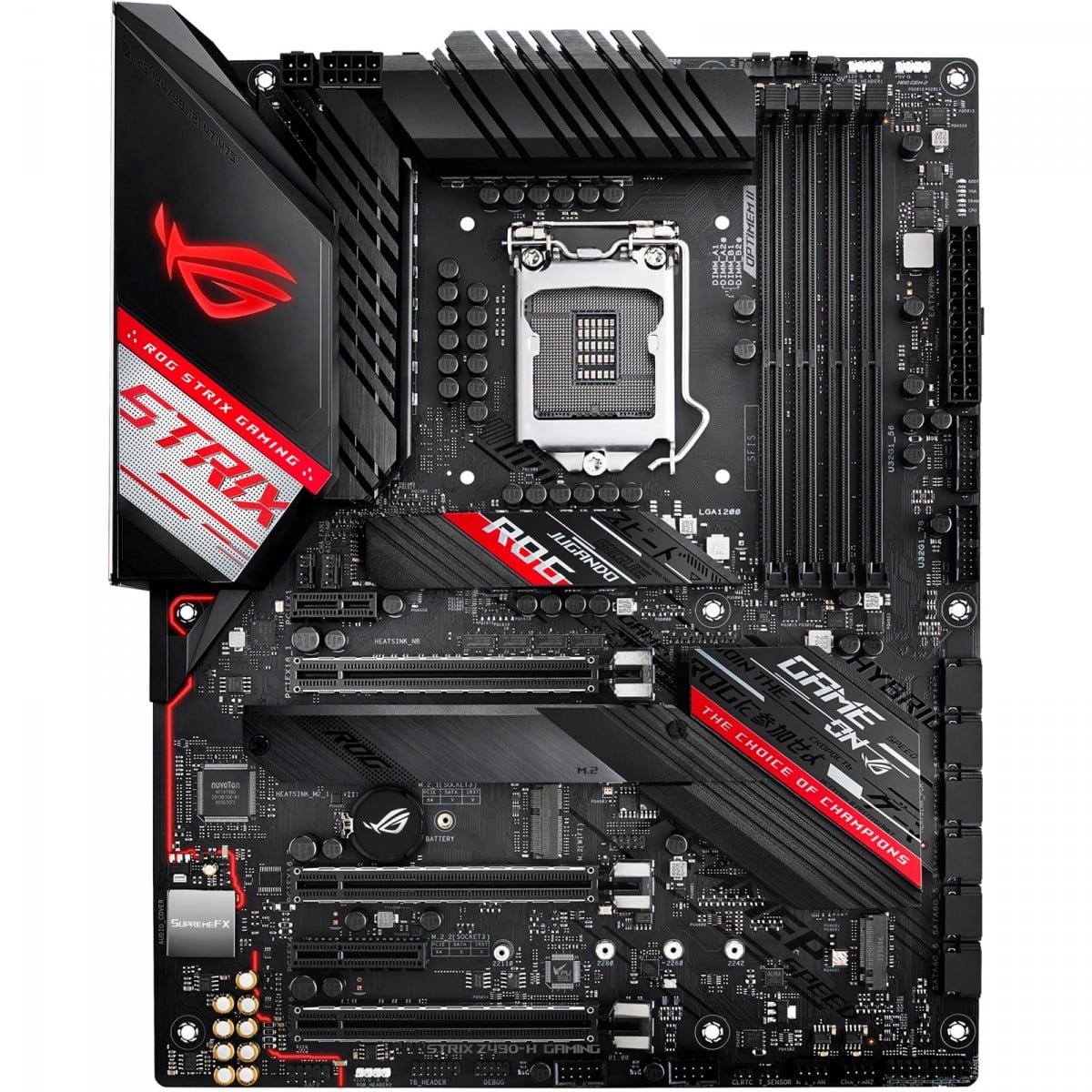 Placa Mãe Asus Rog Strix Z490-H Gaming, Chipset Z490, Intel LGA 1200, ATX, DDR4