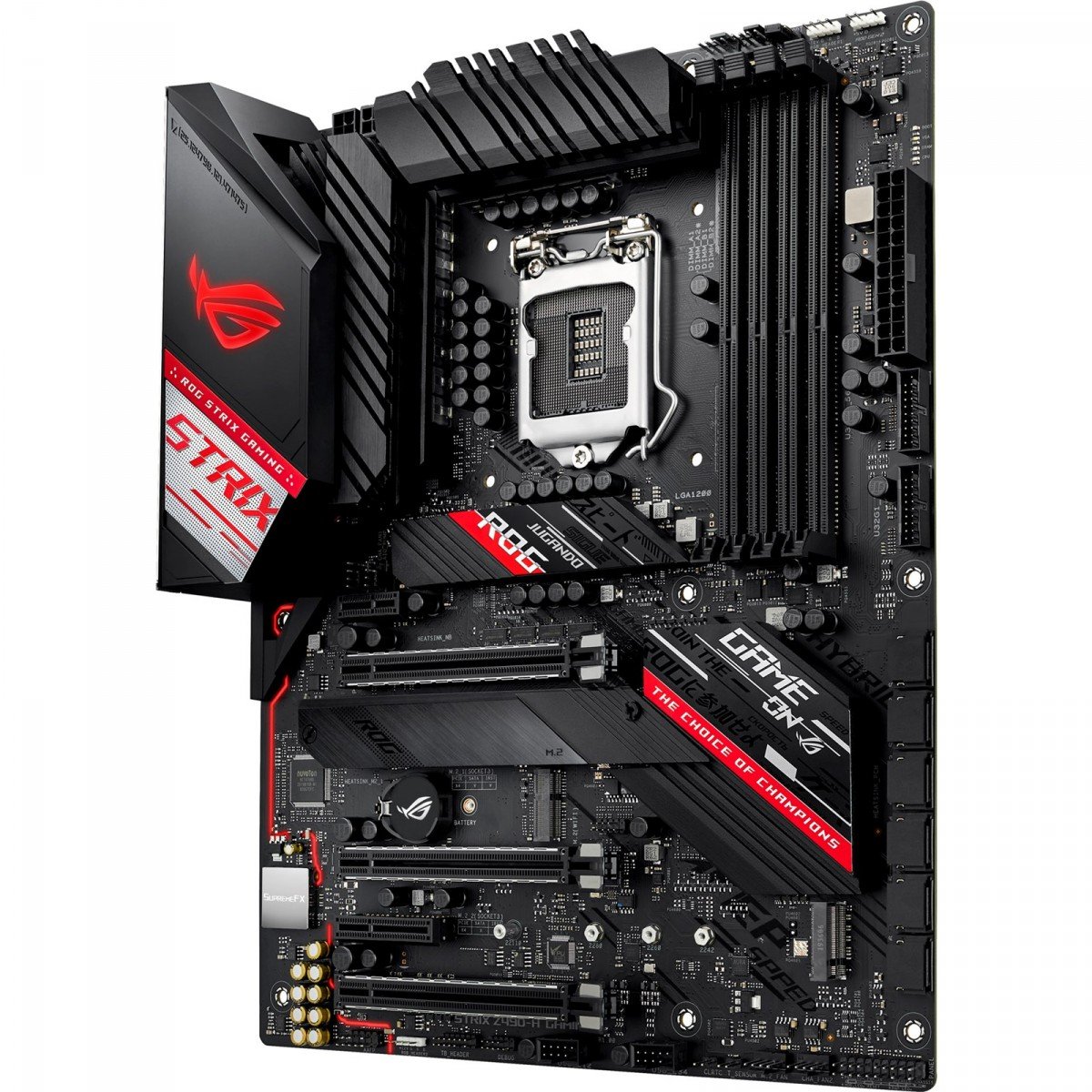 Placa Mãe Asus Rog Strix Z490-H Gaming, Chipset Z490, Intel LGA 1200, ATX, DDR4