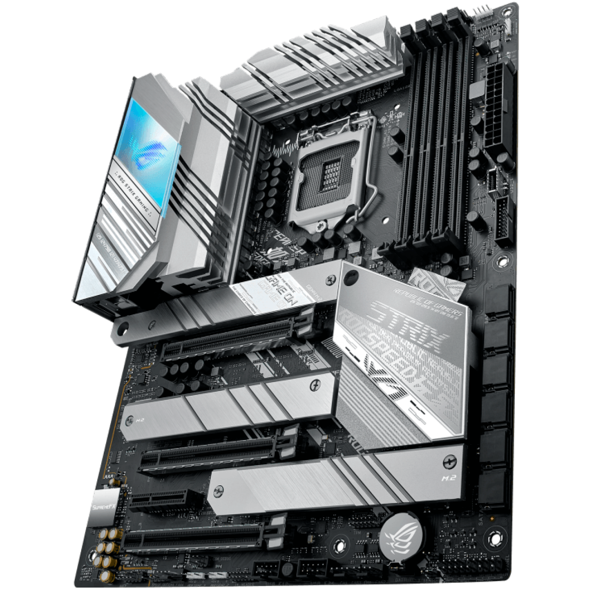 Placa Mãe Asus ROG STRIX Z590-A GAMING WIFI, Chipset Z590, Intel LGA 1200, ATX, DDR4, 90MB1660-M0EAY0