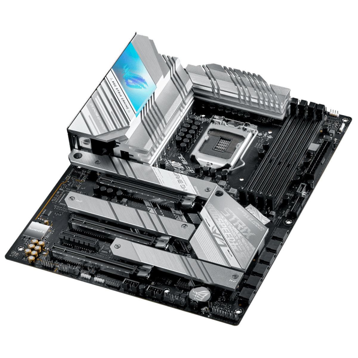 Placa Mãe Asus ROG STRIX Z590-A GAMING WIFI, Chipset Z590, Intel LGA 1200, ATX, DDR4, 90MB1660-M0EAY0