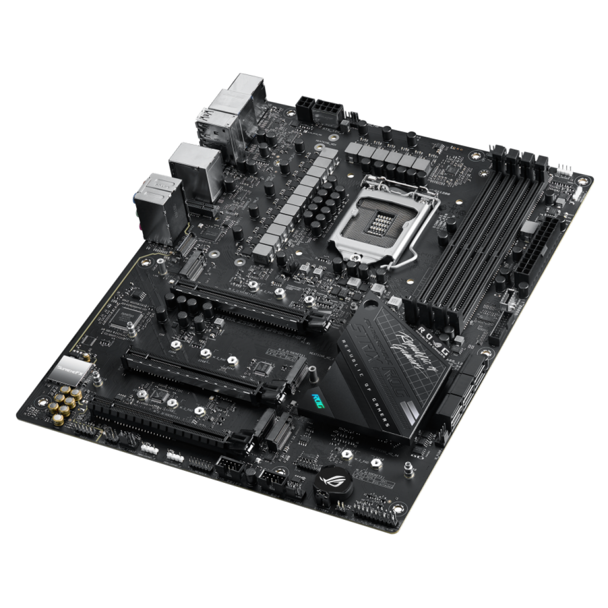 Placa Mãe Asus ROG STRIX Z590-F Gaming WIFI, Chipset Z590, Intel LGA 1200, ATX, DDR4, 90MB1630-M0EAY0